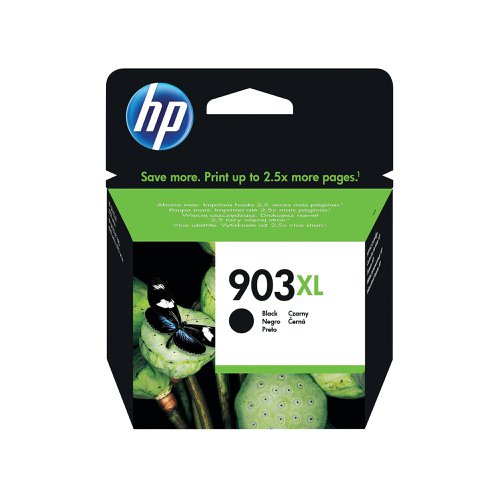 HP 903XL Ink Cartridge High Capacity 750 Page Yield Black T6M15AE