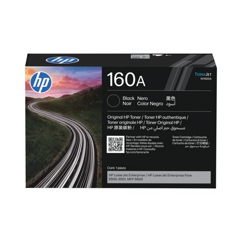 HP 160A Original LaserJet Toner Cartridge Black W1600A