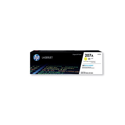 HP 207A LaserJet Toner Cartridge Yellow W2212A