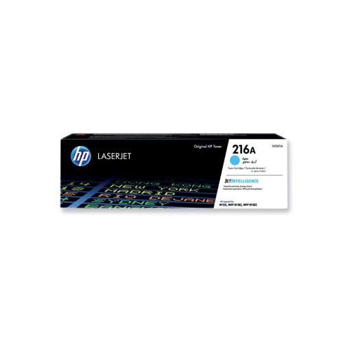 HP 216A LaserJet Toner Cartridge Cyan W2411A