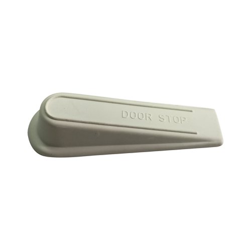 Door Wedge Non-Slip Base with Durable Material White (Pack of 2) 9132