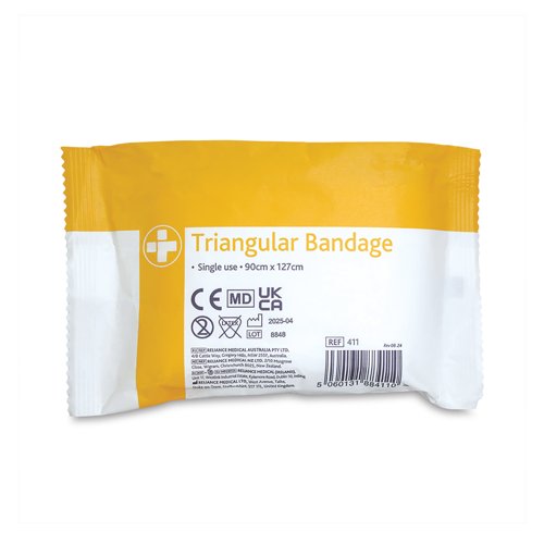 Reliance Medical Triangular Bandage 90 x 127cm Pack of 10 411
