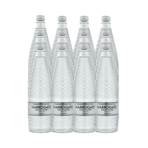 Harrogate Sparkling Spring Water Glass Bottle 750ml (Pack of 12) G750122C