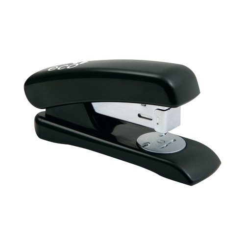 Rapesco Eco Half Strip Stapler Capacity 20 Sheets Black 1084 | Rapesco Office Products Plc