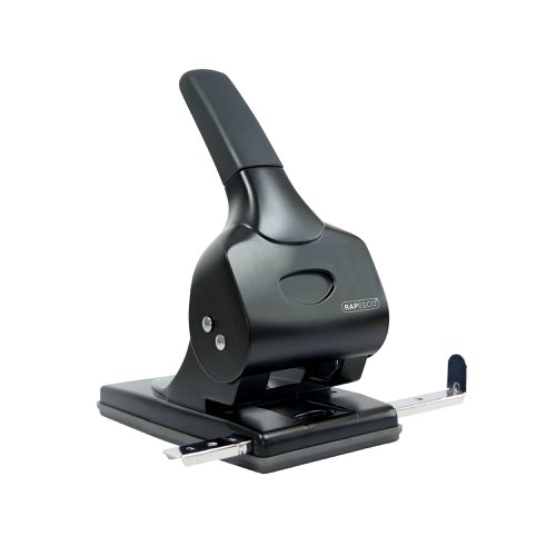 Rapesco ALU 65 Hole Punch Metal Black 1015