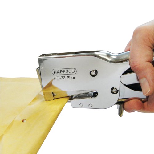 Rapesco HD-73 Heavy Duty Plier Capacity 20 Sheets Silver 1169