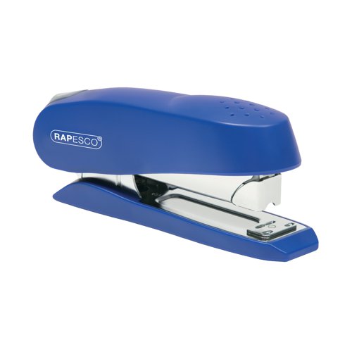 Rapesco Luna Half Strip Stapler Heavy Duty Blue 0237 | Rapesco Office Products Plc