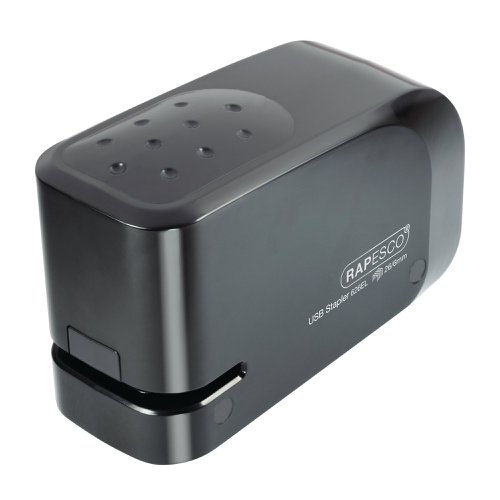 Rapesco 626EL USB Electric Stapler Black 1454