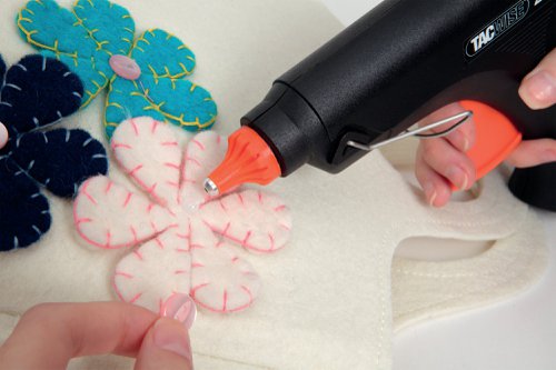 Tacwise 202 Hot Melt Glue Gun Black/Orange 0466