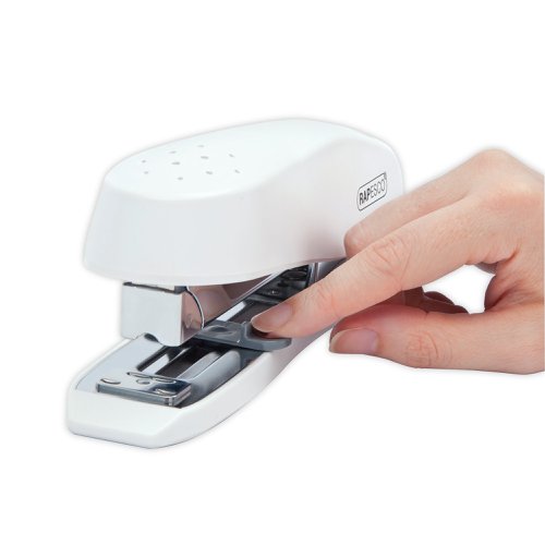 Rapesco ECO Spinna Heavy Duty Stapler Capacity 50 Sheets White 1390 | Rapesco Office Products Plc