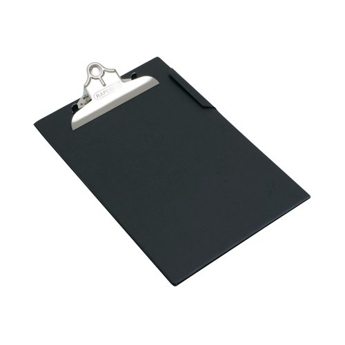 Rapesco Heavy Duty Clipboard Foolscap Black CD1000B2