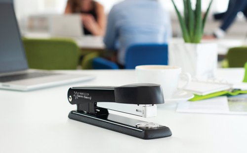 Rapesco Marlin Full Strip Stapler Capacity 25 Sheets Black R54500B2