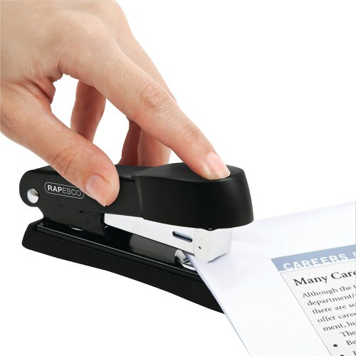 Rapesco Minno Half Strip Stapler Capacity 20 Sheets Black A52600B3