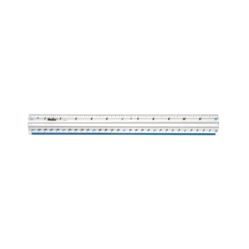 Helix Shatter Resistant Fingergrip Ruler 30cm (Pack of 10) L12080 | Maped Group