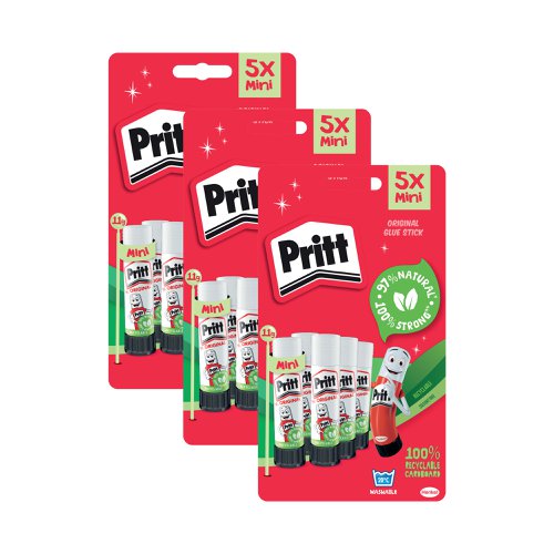 Pritt Stick Glue Stick 11g (Pack of 5) Buy 2 Get One FOC HX810822