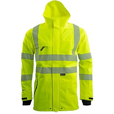 Arco Yellow Interactive Gore-Tex Hi-Vis Coat S