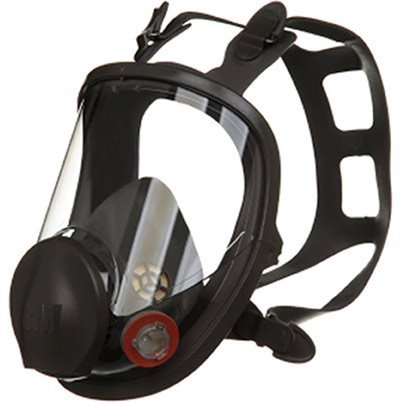 BSW71980 | 3M Reusable Full Face Masks have a large polycarbonate lens and soft, elastomeric facepiece. The 3M Bayonet Connection System enables you to connect to a broad range of 3M twin lightweight filters. Features a 3M Cool Flow Valve and four-strap suspension. Offers protection against gases, vapours and particulates, and is designed with the 3M Bayonet Connection System so you can connect to a broad range of twin, lightweight filters, depending on your individual needs. The 3M Cool Flow Valve helps reduce heat and moisture build-up and provides less restriction to your breathing.