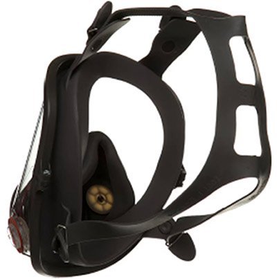 BSW71980 | 3M Reusable Full Face Masks have a large polycarbonate lens and soft, elastomeric facepiece. The 3M Bayonet Connection System enables you to connect to a broad range of 3M twin lightweight filters. Features a 3M Cool Flow Valve and four-strap suspension. Offers protection against gases, vapours and particulates, and is designed with the 3M Bayonet Connection System so you can connect to a broad range of twin, lightweight filters, depending on your individual needs. The 3M Cool Flow Valve helps reduce heat and moisture build-up and provides less restriction to your breathing.