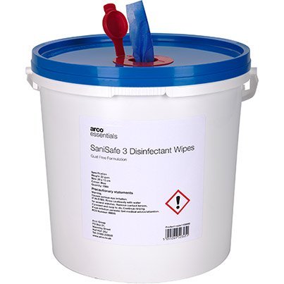 Arco Essentials 3 Quat-Free Disinfectant Wet Wipes