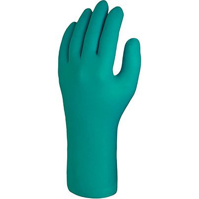 Skytec TX530 Green Nitrile Disposable Gloves S (Pack of 100)