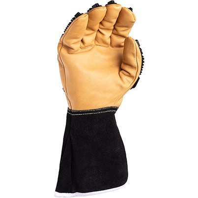 Arco Long-Cuff Leather Cut-Resistant Impact Gloves XL
