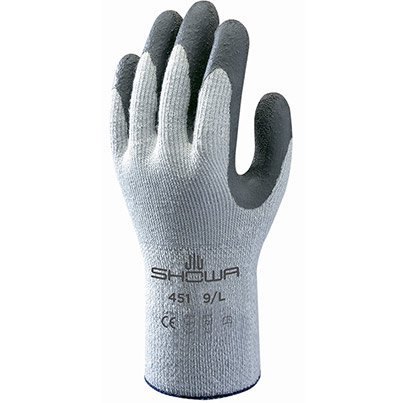 Showa 451 Latex-Coated Thermal Work Gloves M