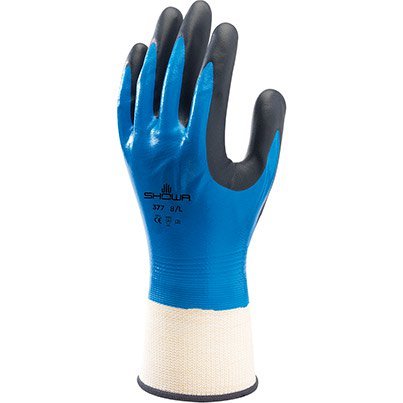 Showa 377 Nitrile-Coated Work Gloves XL