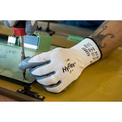 Ansell HyFlex 11-800 Nitrile-Coated Work Gloves 7