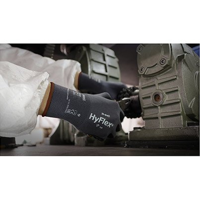 Ansell HyFlex 11-840 Nitrile-Coated Work Gloves 11