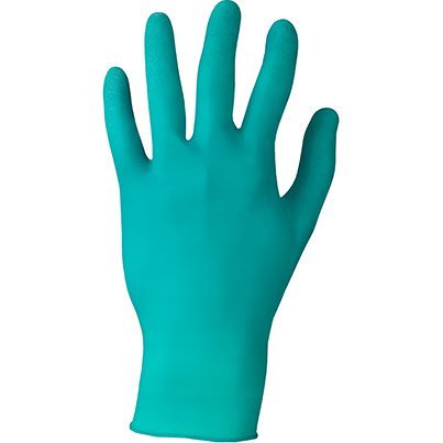Ansell TouchNTuff 92-500 Green Nitrile Disposable Gloves 9 (Pack of 100)