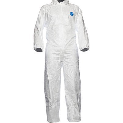 Dupont Tyvek 500 Industry White Chemical Coverall S
