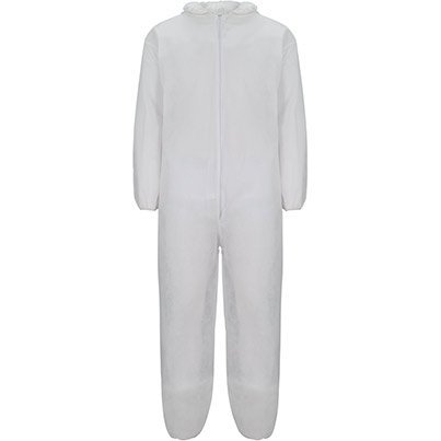 Arco Essentials White Lightweight Disposable Overalls L