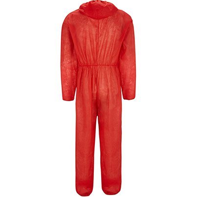 ARC03955 | These great-value disposable overalls are ideal for use in workplaces where clothes can be damaged or stained. Providing protection against non-hazardous dust and dirt, they're also useful for painting or working with grease and oil-based products. The elasticated hood and cuffs maintain a snug fit, while the front zip fastening allows this disposable suit to be put on and taken off quickly and easily.