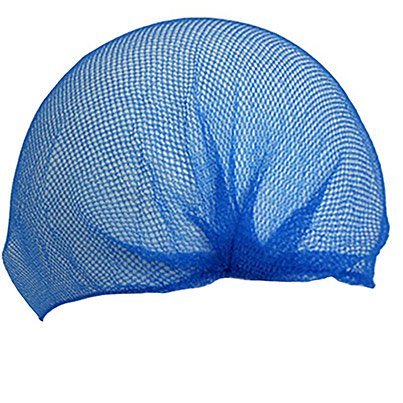 Aburnet HairTite Standard Blue Metal-Free Hairnets (Pack of 100)