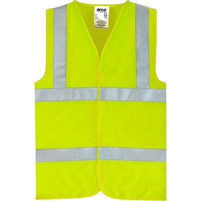 Arco Yellow Flame-Retardant Hi-Vis Vest M
