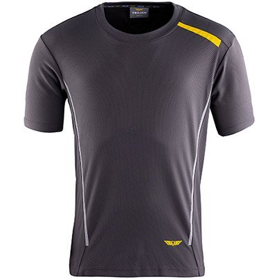 Trojan Men's Grey T-Shirt 2XL