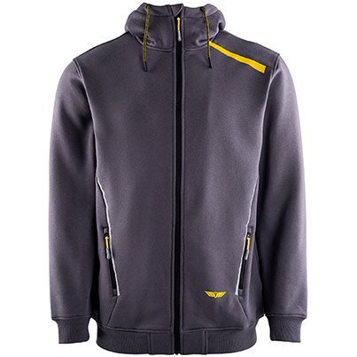 Trojan Men's Grey Hoodie S