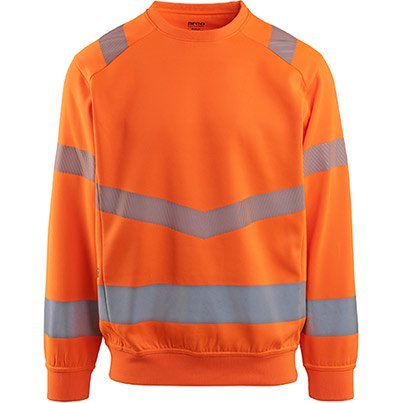 Arco Responsible Orange Hi-Vis Sweatshirt L