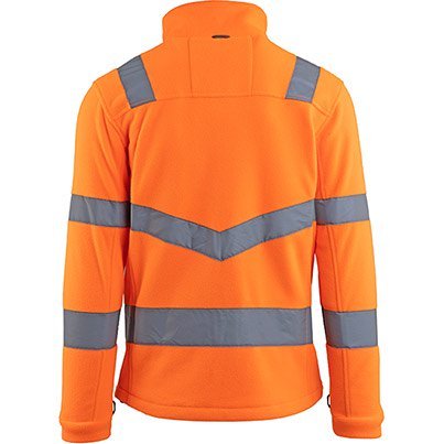 Arco Responsible Orange Hi-Vis Fleece Jacket S