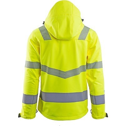 Arco Responsible Yellow Hi-Vis Softshell Jacket 4XL