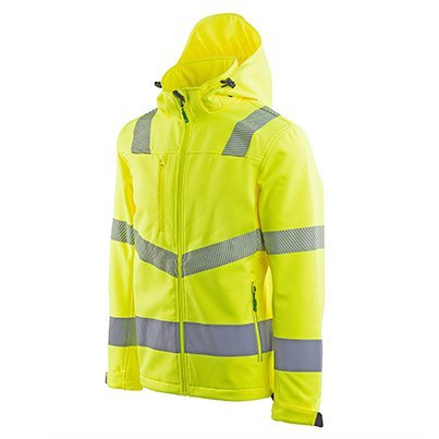 Arco Responsible Yellow Hi-Vis Softshell Jacket 4XL