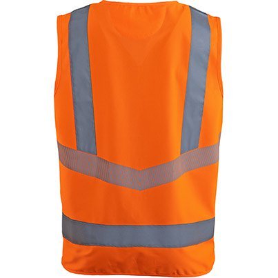 Arco Responsible Orange Hi-Vis Vest 4XL Waistcoats & Bodywarmers ARC10726
