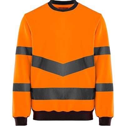 Arco Orange Hi-Vis Sweatshirt L