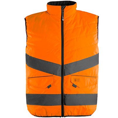 Arco Orange Hi-Vis Bodywarmer 3XL