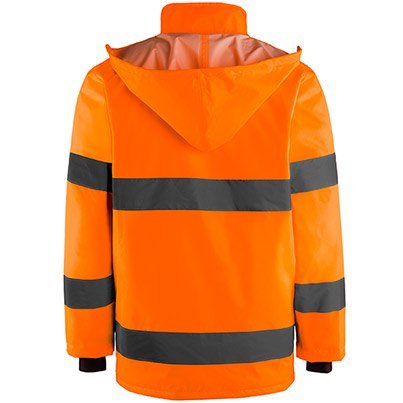 Arco Orange Waterproof Hi-Vis Coat 5XL