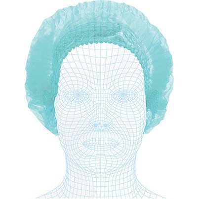 Arco Essentials Green Disposable Mob Caps (Pack of 2000)