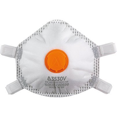 Alpha Solway 3530V Valved FFP3 Dust Mask (Pack of 5)