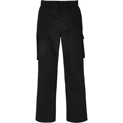 Arco Essentials Men's Black Cargo Trousers 32S