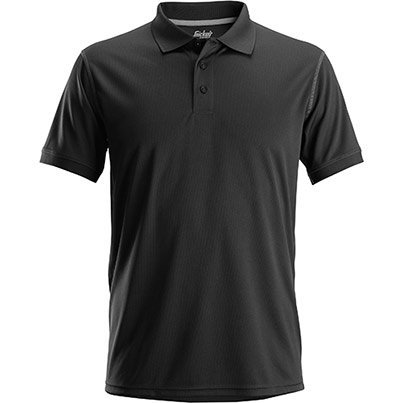 Snickers Workwear AllroundWork 2721 Men's Black Breathable Polo Shirt S