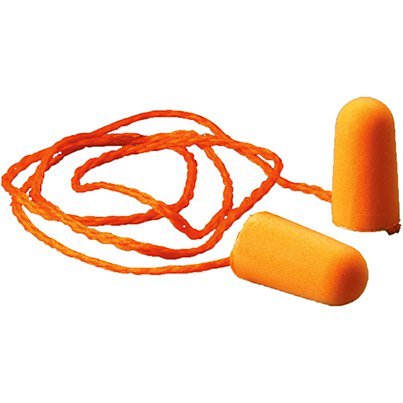 3M 1110 Corded Disposable Earplugs Pairs (Pack of 100)